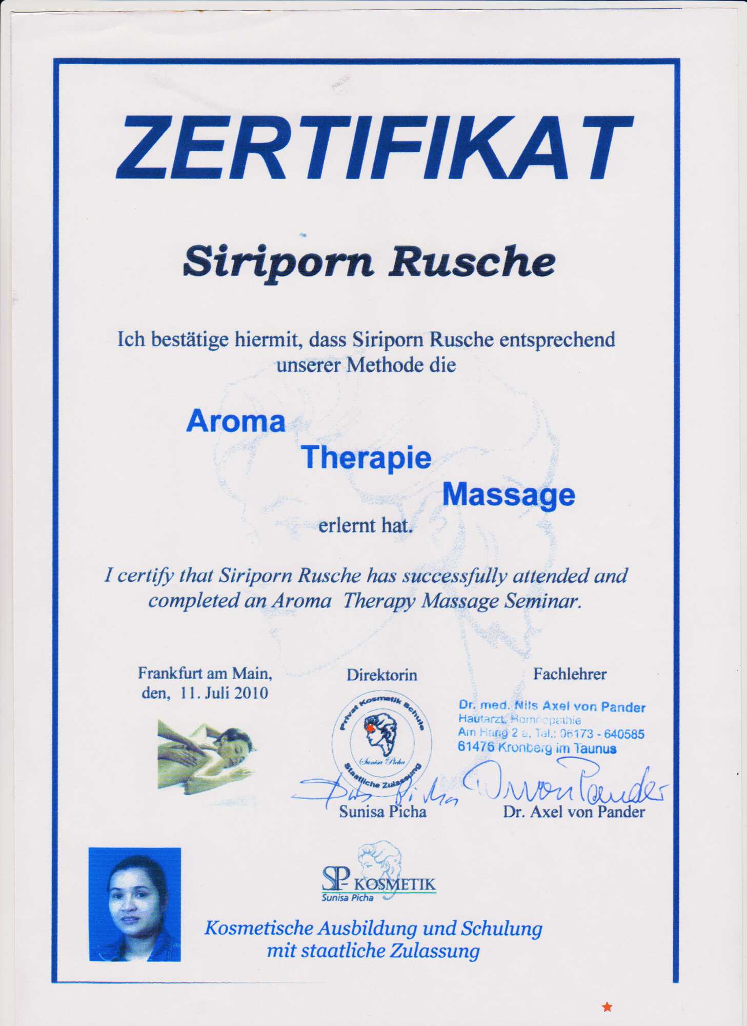 Zertifikat